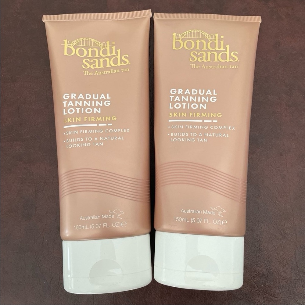 Bondi Sands Gradual Tanning Lotion - Skin Firming 5.0 oz NEW 2 Bottles